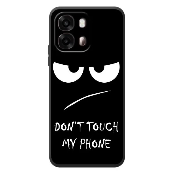 Чохол з принтом «Dont Touch» для OPPO A6s