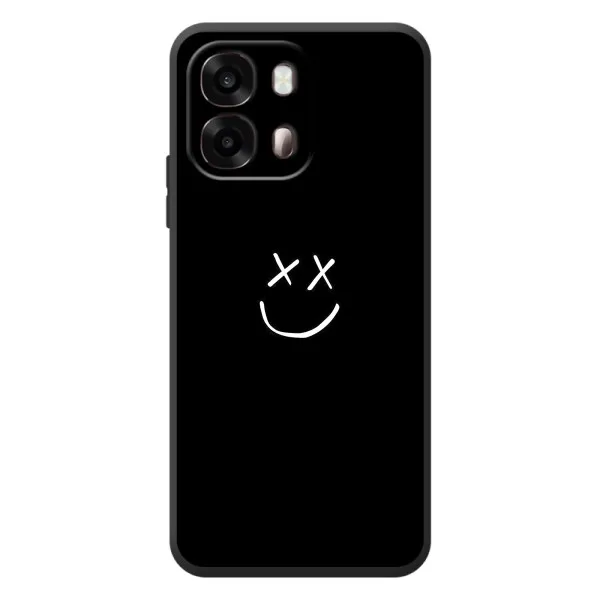 Чохол з принтом «Смайл» для OPPO A6s