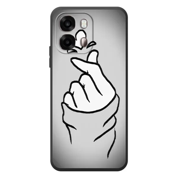 Чохол з принтом «Значок Love» для OPPO A6s