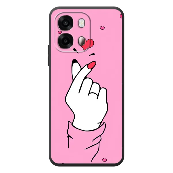 Чохол з принтом «Знак Love» для OPPO A6s