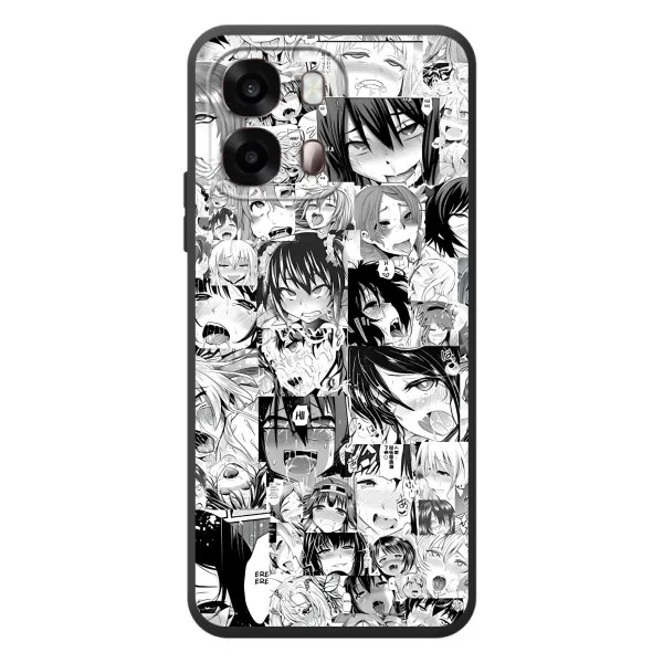 Чохол з принтом «Ahegao manga» для OPPO A6s
