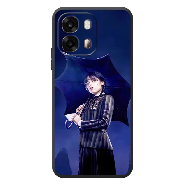 Чехол с принтом «Венсдей» для OPPO A6s