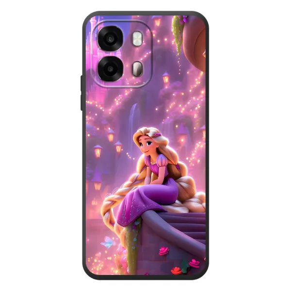 Чехол с принтом «Рапунцель в замке» для OPPO A6s