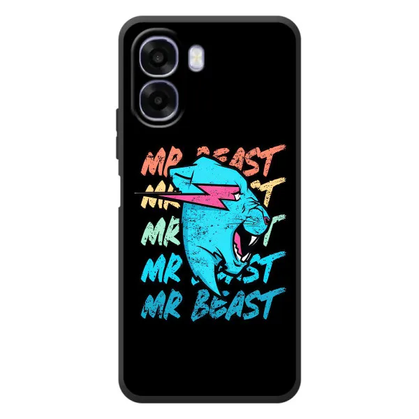 Чохол з принтом «logo Mr beast» для OPPO A6x
