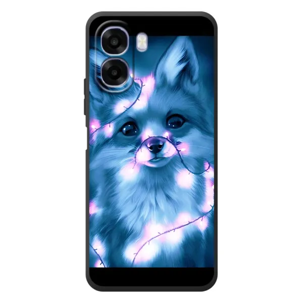 Чехол с принтом «Яркая лисичка» для OPPO A6x