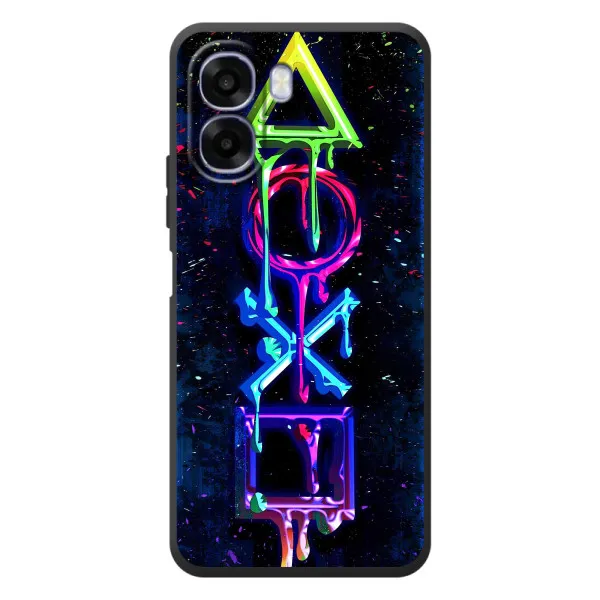 Чохол з принтом «Pleystation лого» для OPPO A6x