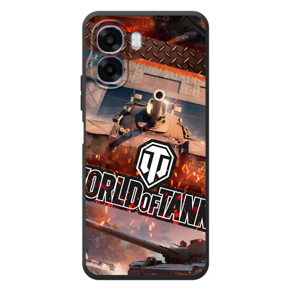 Чохол з принтом «World of Tanks» для OPPO A6x