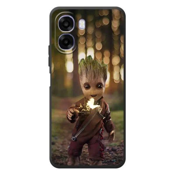 Чохол з принтом «I am Groot» для OPPO A6x