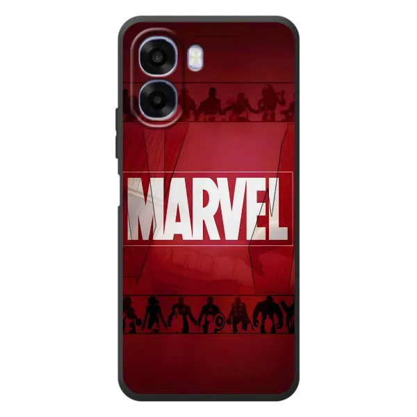 Чохол з принтом «MARVEL» для OPPO A6x