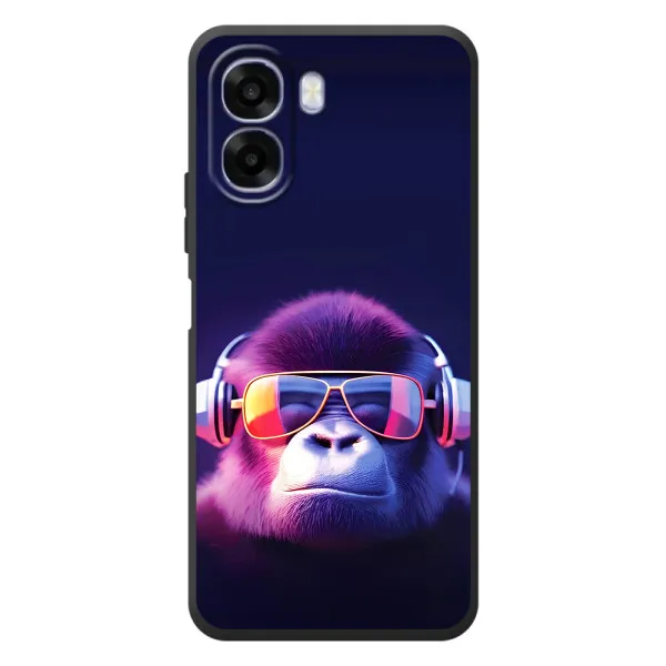 Чехол с принтом «Стильная обезьяна» для OPPO A6x