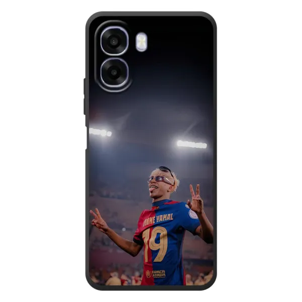 Чехол с принтом «Ямаль на стадионе» для OPPO A6x