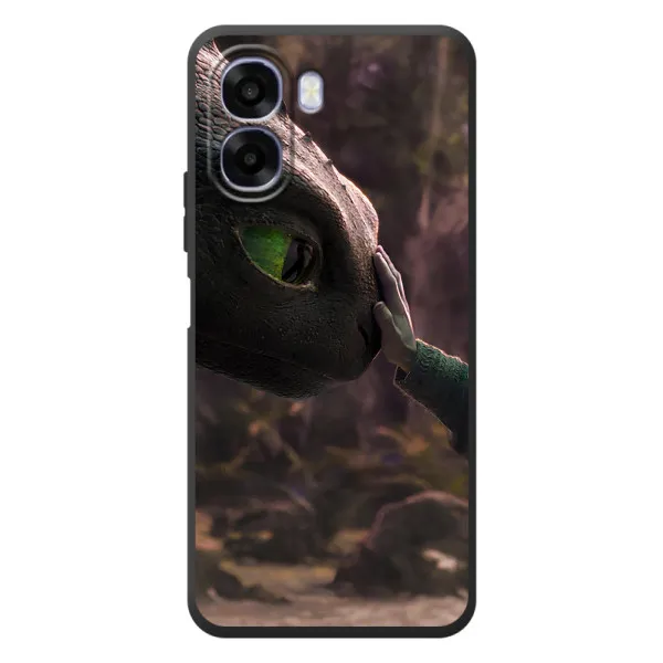 Чехол с принтом «Сцена с драконом» для OPPO A6x