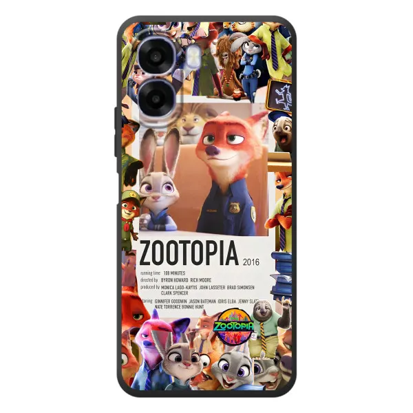 Чехол с принтом «Постер Зверополис» для OPPO A6x Чехол с принтом «Постер Зверополис» для OPPO A6x