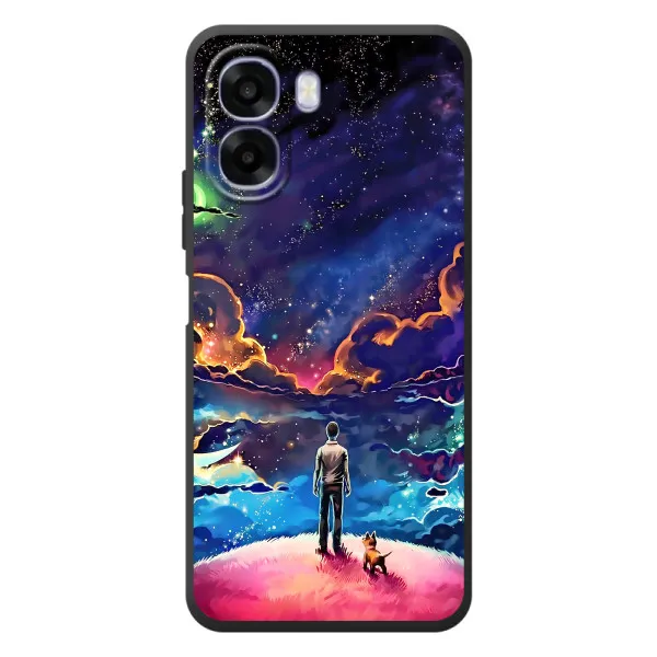 Чохол з принтом «Вид Галактики» для OPPO A6x