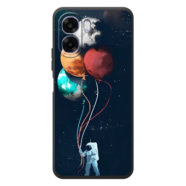 Чохол з принтом «Планети кульки» для OPPO A6x