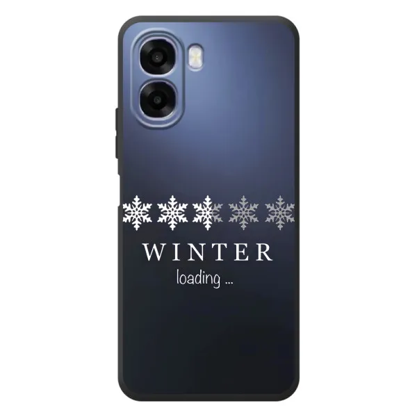 Чехол с принтом «Winter loading» для OPPO A6x