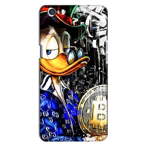 Чохол з принтом «Біткойн Скрудж» для OPPO A71