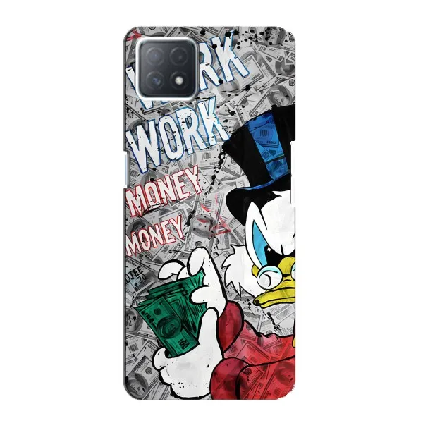 Чехол с принтом «Работа Работа» для OPPO A72 (5G)
