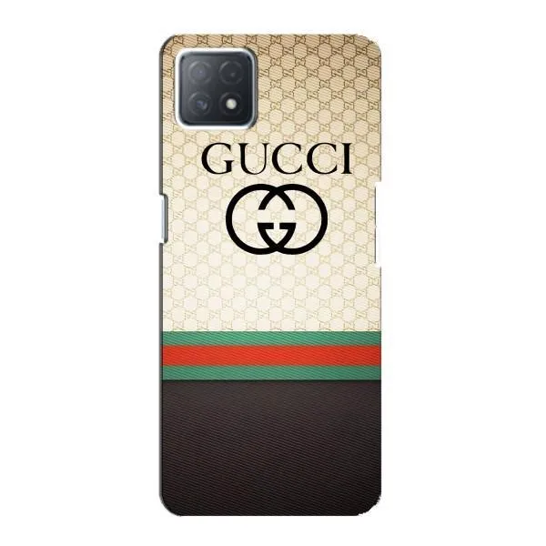 Чехол с принтом «GUCCI стиль» для OPPO A72 (5G)