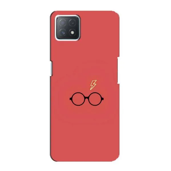 Чехол с принтом «шрам и очки» для OPPO A72 (5G)