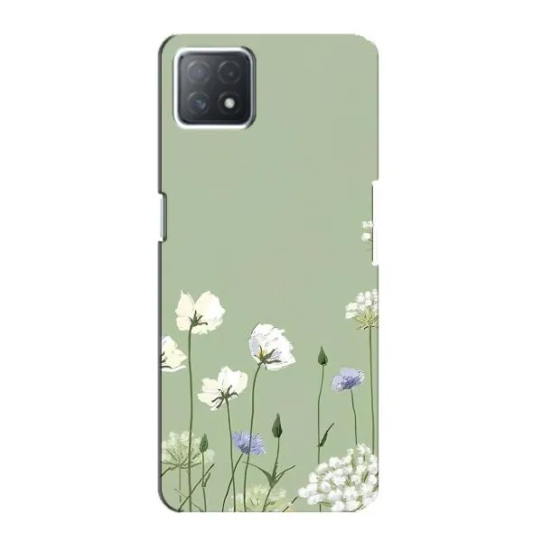 Чехол с принтом «Цветы на зеленом» для OPPO A72 (5G) Чехол с принтом «Цветы на зеленом» для OPPO A72 (5G)
