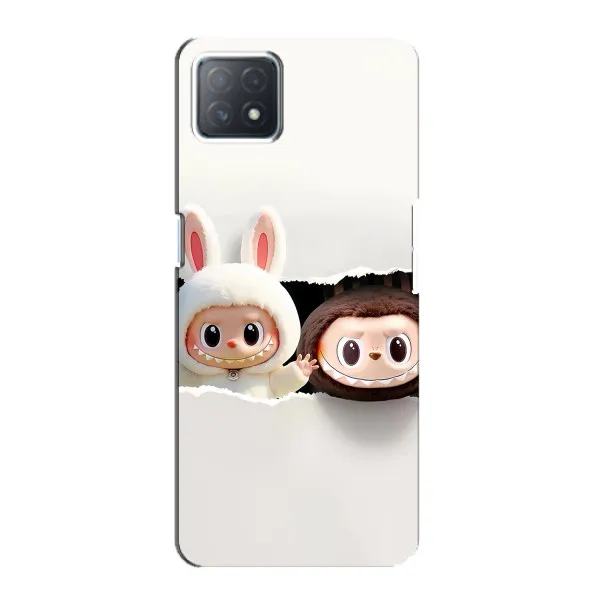 Чохол з принтом «Лабубу» для OPPO A72 (5G)