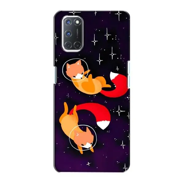 Чехол с принтом «Лисички космонавты» для OPPO A72 Чехол с принтом «Лисички космонавты» для OPPO A72
