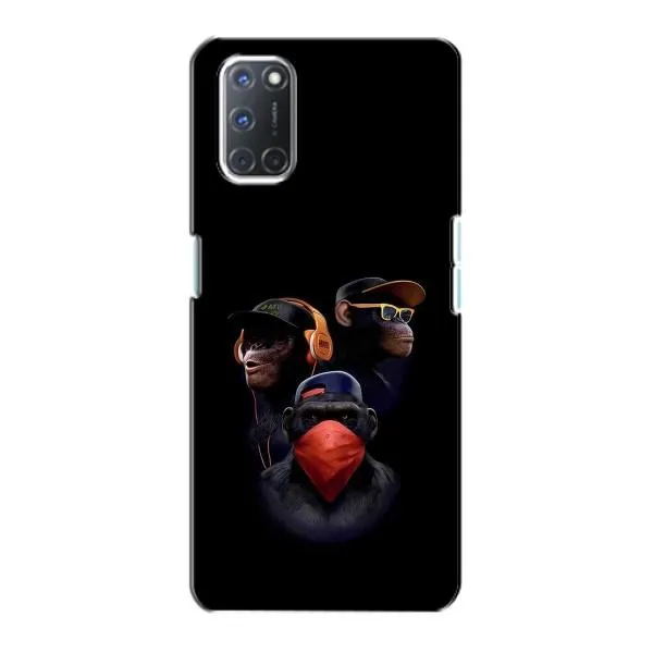 Чехол с принтом «Три обезьяны» для OPPO A72