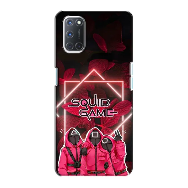Чехол с принтом «Охранники Игра кальмара» для OPPO A72 Чехол с принтом «Охранники Игра кальмара» для OPPO A72