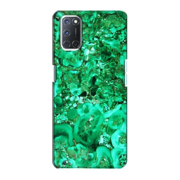 Чехол с принтом «Салатный Мрамор» для OPPO A72 Чехол с принтом «Салатный Мрамор» для OPPO A72
