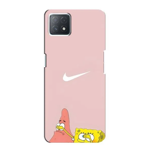 Чехол с принтом «Патрик и Губка» для OPPO A73 (5G)