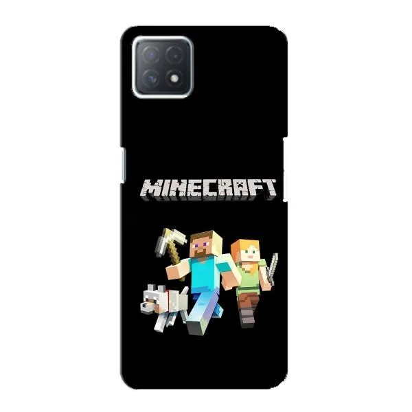 Чехол с принтом «герои Minecraft» для OPPO A73 (5G) Чехол с принтом «герои Minecraft» для OPPO A73 (5G)