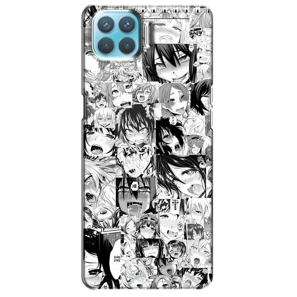 Чехол с принтом «Ahegao manga» для OPPO A73