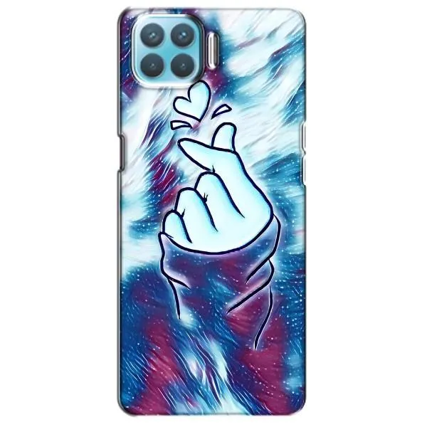 Чехол с принтом «Радужное сердце» для OPPO A73