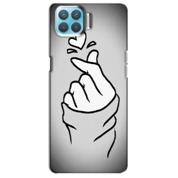 Чехол с принтом «Значок Love» для OPPO A73