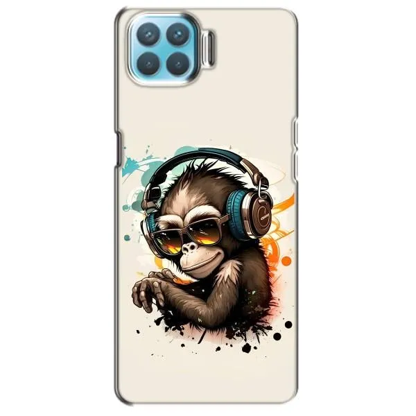Чехол с принтом «Макака в наушниках» для OPPO A73 Чехол с принтом «Макака в наушниках» для OPPO A73