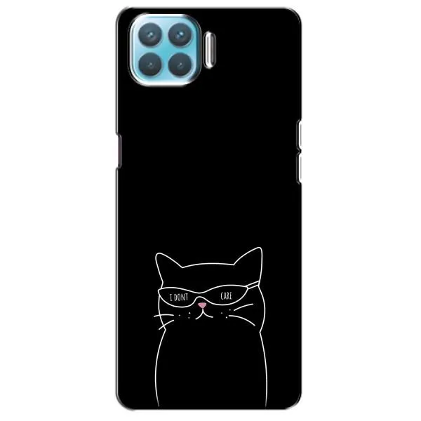 Чохол з принтом «Байдужий кіт» для OPPO A73 Чохол з принтом «Байдужий кіт» для OPPO A73