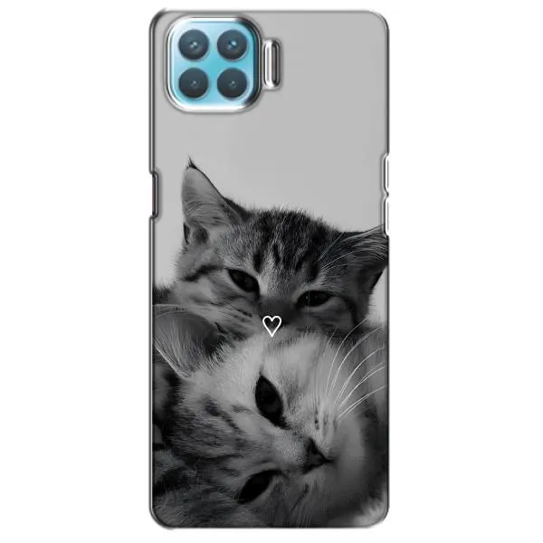 Чохол з принтом «Пара котів» для OPPO A73 Чохол з принтом «Пара котів» для OPPO A73