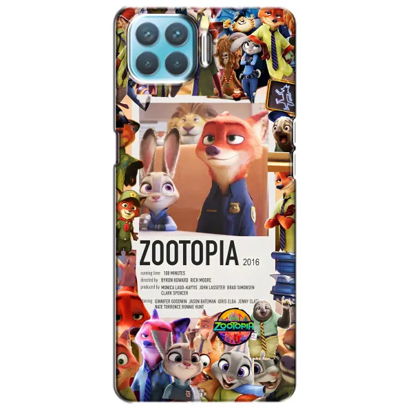 Чехол с принтом «Постер Зверополис» для OPPO A73 Чехол с принтом «Постер Зверополис» для OPPO A73