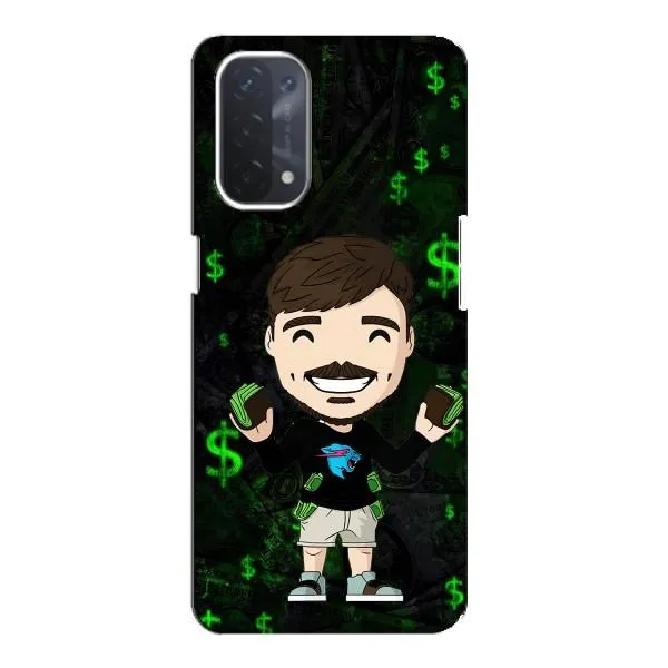 Чехол с принтом «Блогер Beast» для OPPO A74 (5G)