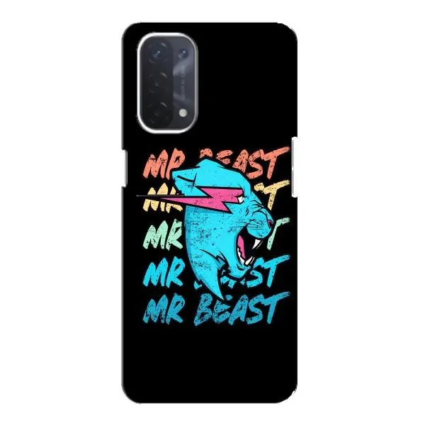 Чехол с принтом «logo Mr beast» для OPPO A74 (5G)