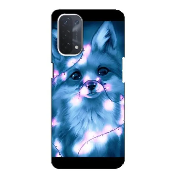 Чехол с принтом «Яркая лисичка» для OPPO A74 (5G)