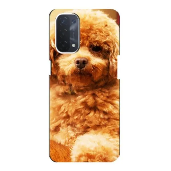 Чехол с принтом «Щенок Бишон» для OPPO A74 (5G)