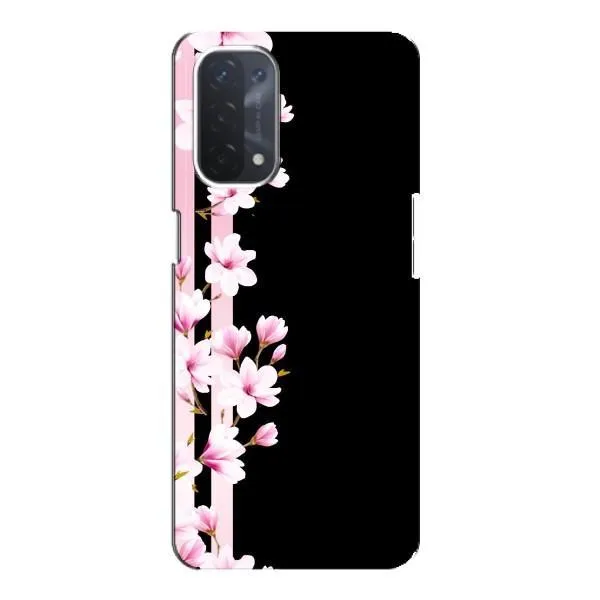 Чохол з принтом «Квіточки» для OPPO A74 (5G)