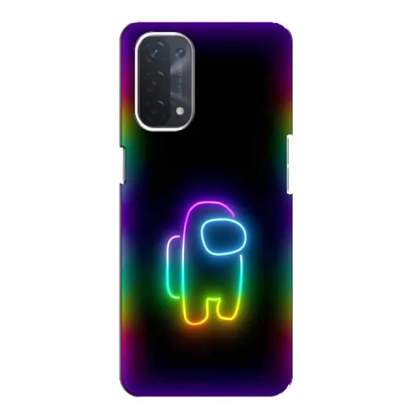Чехол с принтом «Яркий скин» для OPPO A74 (5G)