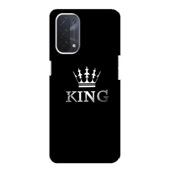 Чехол с принтом «KING» для OPPO A74 (5G)