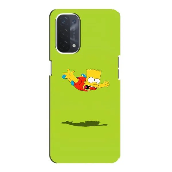 Чехол с принтом «Барт Симпсон» для OPPO A74 (5G)