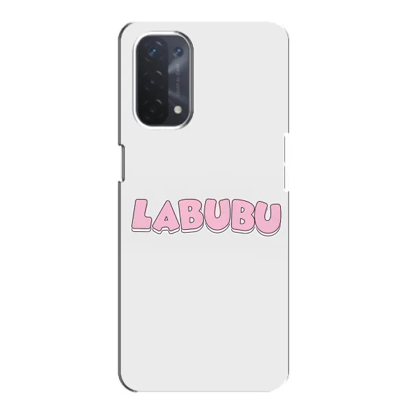 Чохол з принтом «Лого Лабубу» для OPPO A74 (5G) Чохол з принтом «Лого Лабубу» для OPPO A74 (5G)