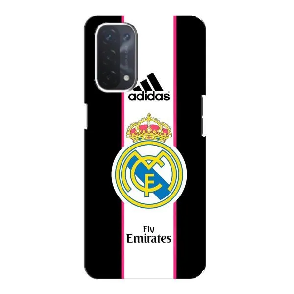 Чехол с принтом «лого Real Madrid» для OPPO A74 (5G)