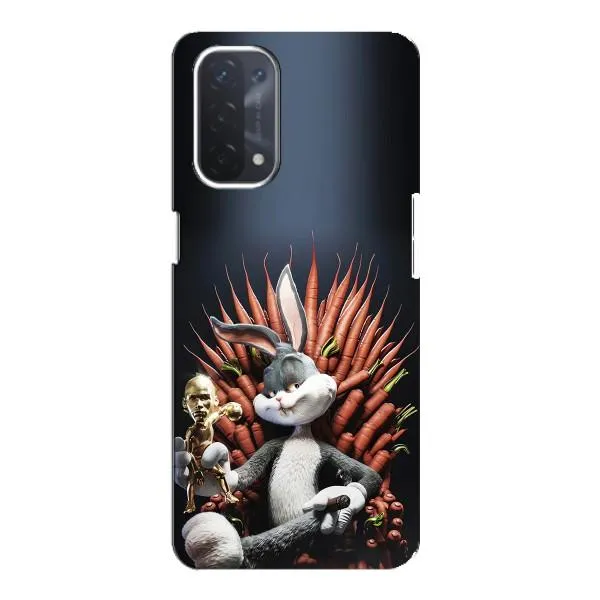 Чехол с принтом «Король Кролик» для OPPO A74 (5G)